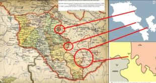 مساحة أرمينيا خلال حكم الاتحاد السوفييتي كانت 30.948 كم مربع و ليست المساحة الحالية 29.743 كم مربع.
