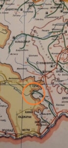 الجزء المذكور من الطريق بصورة أقرب.